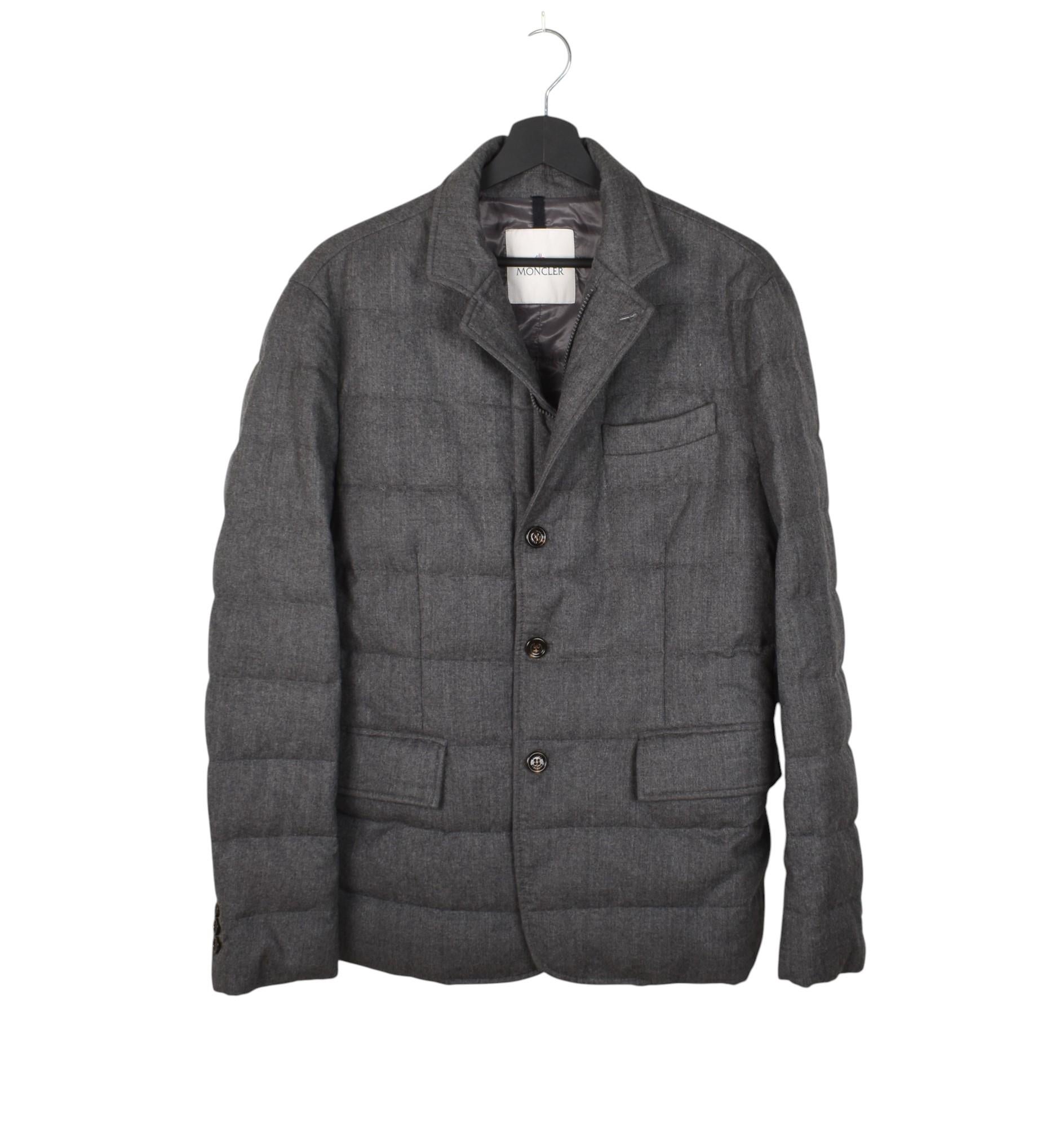 Moncler Men Jacket Rodin Quilted Down Size 3/M, S1427 For Sale