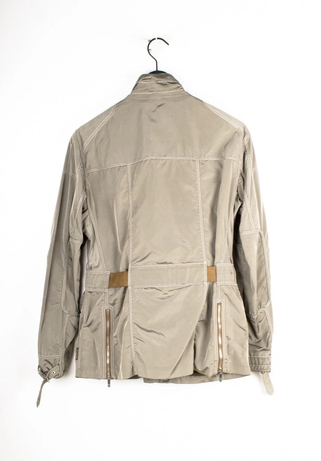 Brown Moncler Men Jacket Tisserin Light Vintage Sz.3/L For Sale