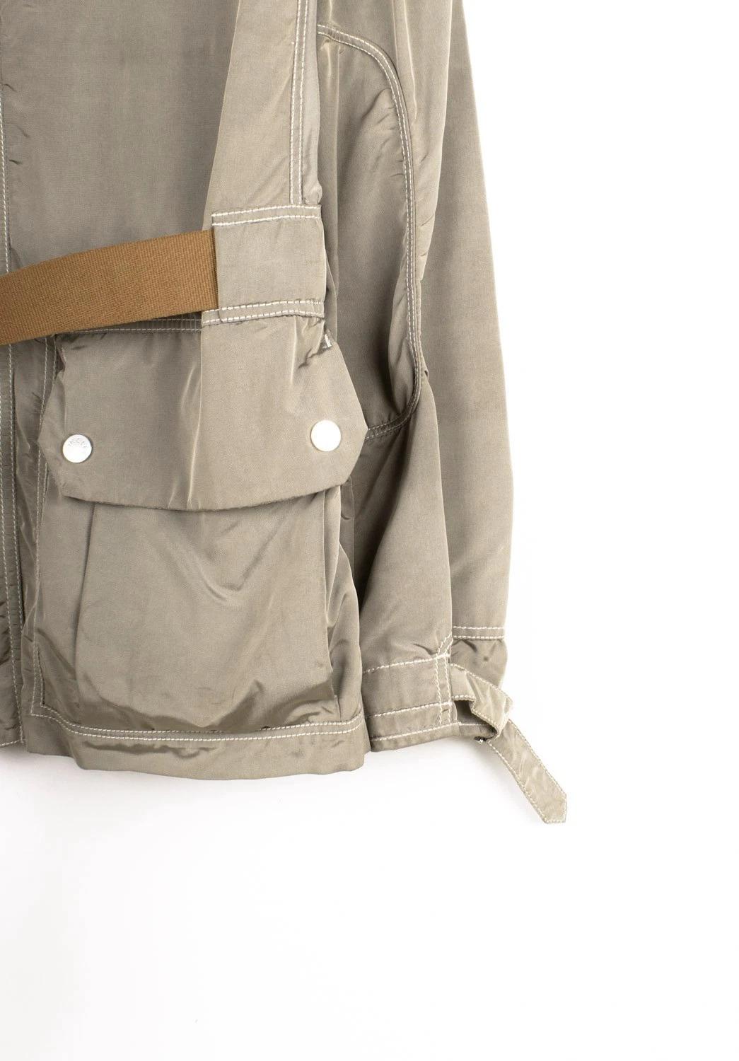 Men's Moncler Men Jacket Tisserin Light Vintage Sz.3/L For Sale