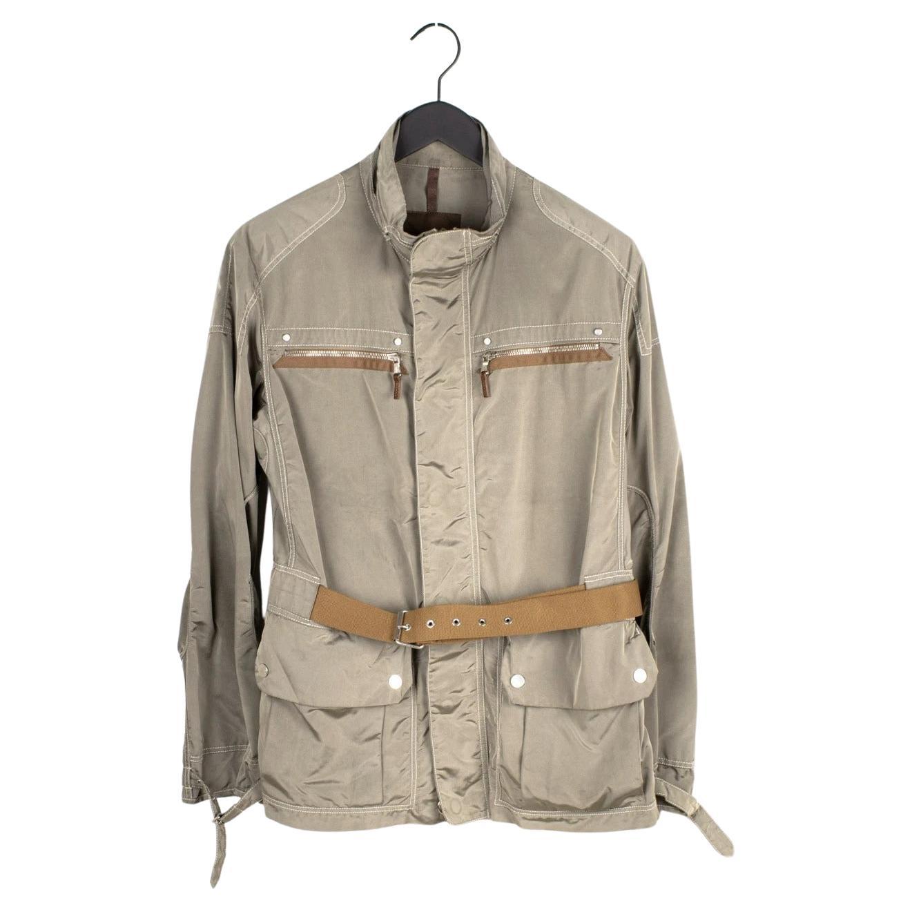 Moncler Men Jacket Tisserin Light Vintage Sz.3/L For Sale