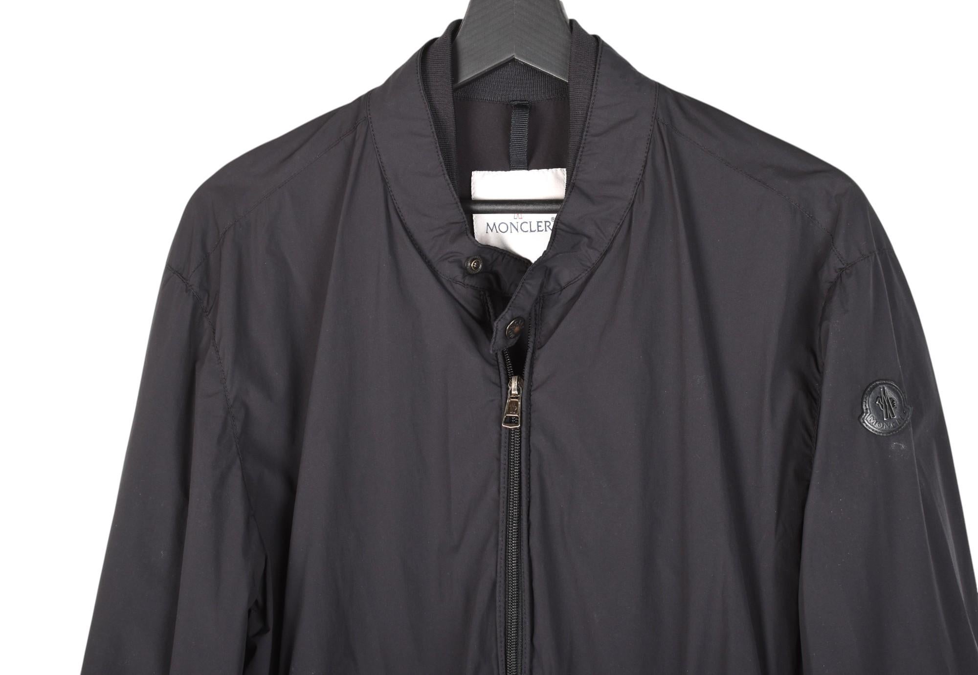 Check my other listings. Have many more designer clothes for sale. Open to any offers.
Item for sale is 100% genuine Moncler Vence bomber Men Jacket, S1358, ASH3
Color: black
(An actual color may a bit vary due to individual computer screen