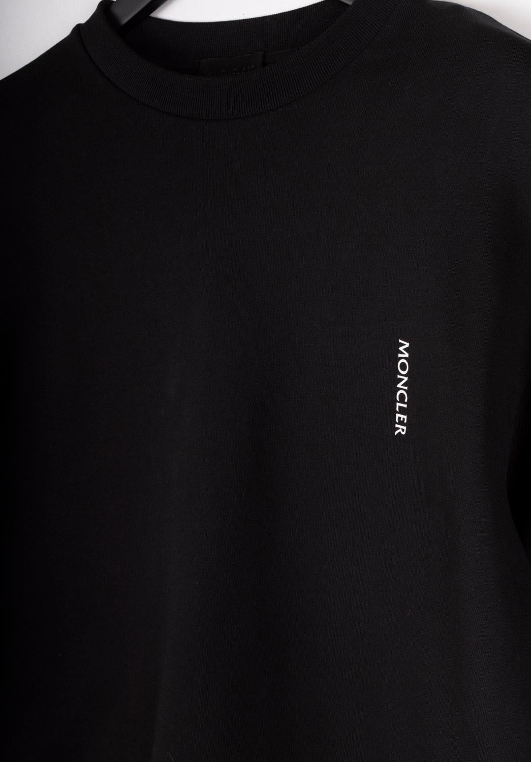 Moncler Men Jumper Crew Neck Sweatshirt Size M In New Condition For Sale In Kaunas, LT