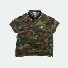 Moncler Men Polo Camo Size XXL-XL, S2110