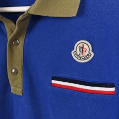 Moncler Men Polo Shirt Size L, fits Medium