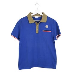 Moncler Men Polo Shirt Size L, fits Medium