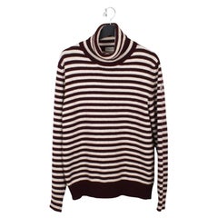 Moncler Men Sweater Turtleneck Striped Size L, S1696