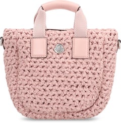 Moncler Micro Caradoc Tote Bag — Pink