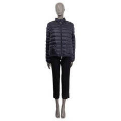 MONCLER midnight blue LONG SAISON LANS Puffer Down Jacket 5 XXL