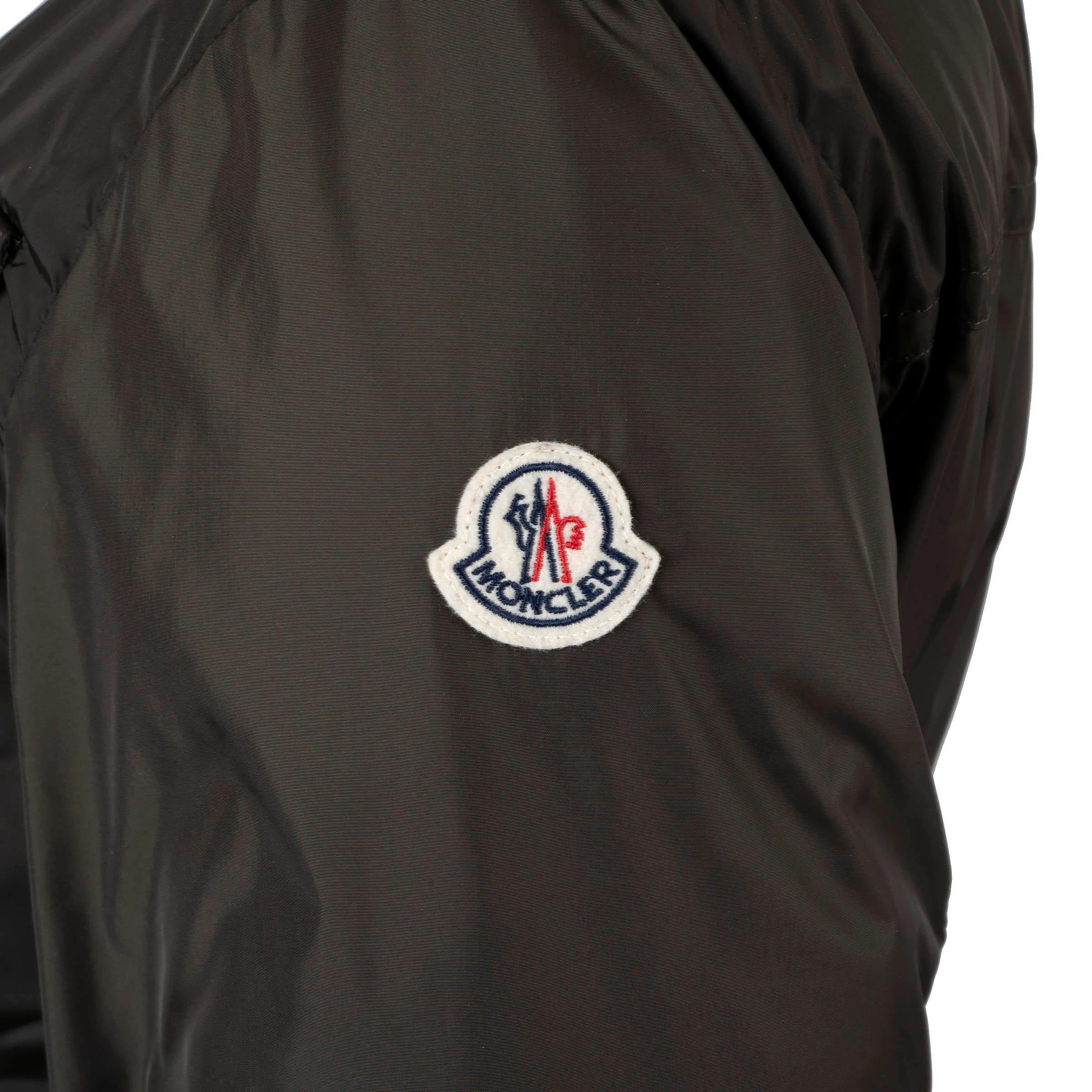 MONCLER vert militaire polyamide 2022 BRUTET DOWN PUFFER Jacket 1 S Pour femmes en vente