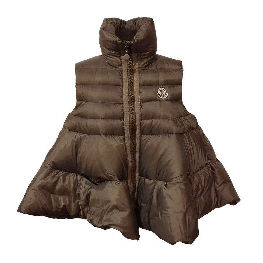 Real down Mud color Central zip 2 Pockets Total length cm 50 (19,6 inches) Moncler size 1, IT 42 Origina price euro 625