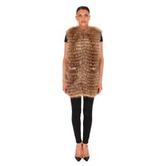 Moncler Moncler Reversible Asiatic Raccoon Fur & Down Gilet