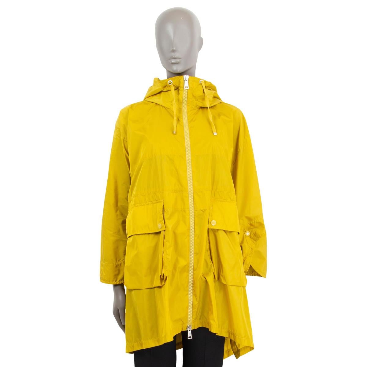 yellow poncho raincoat