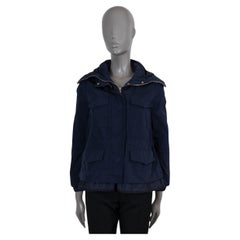 Moncler Giacca a vento ECLAIRE in nylon blu navy 0 XS