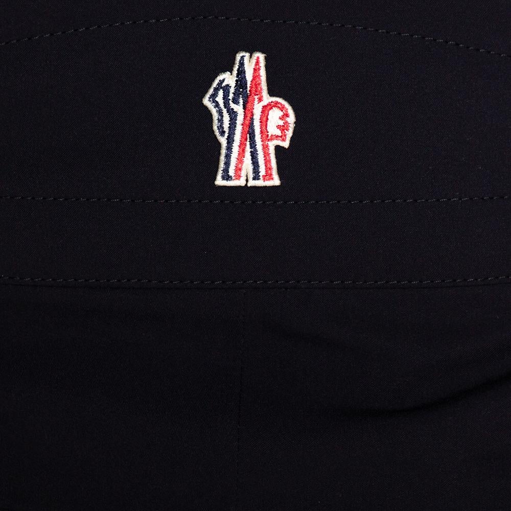 Uomo Moncler Pantaloni Grenoble sintetici blu navy S