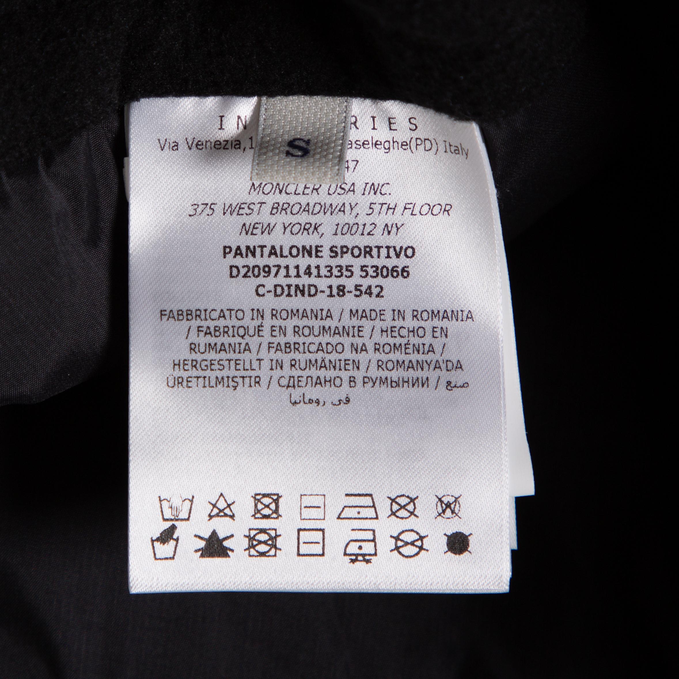 Moncler Pantaloni Grenoble sintetici blu navy S 3