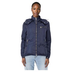 Moncler Navy Down Filled Puffer Jacket Size M