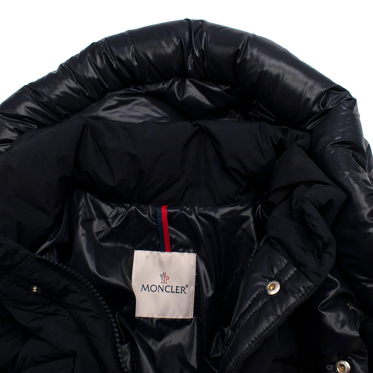 navy padded coat