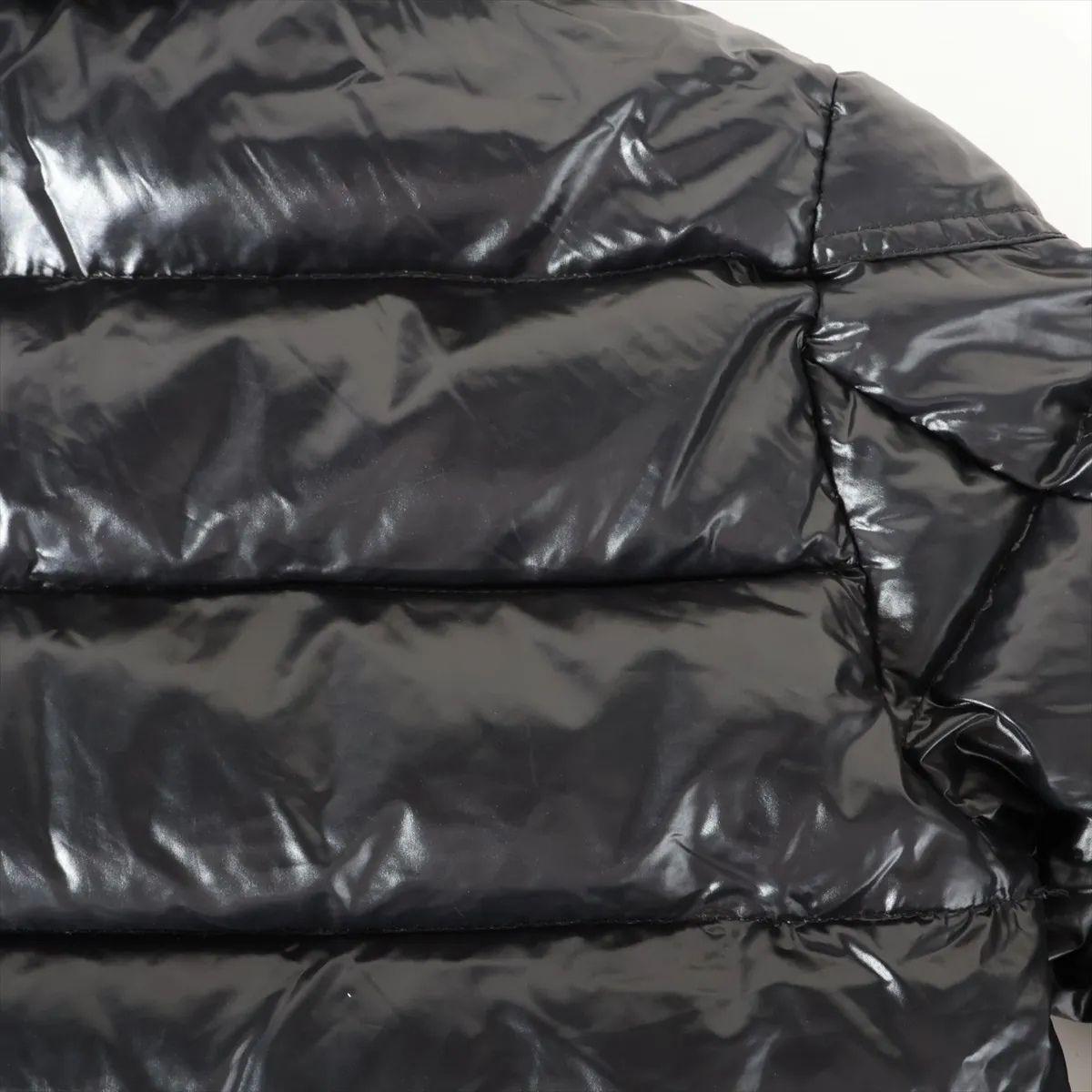 Moncler Nylon Down Jacket Black For Sale 11