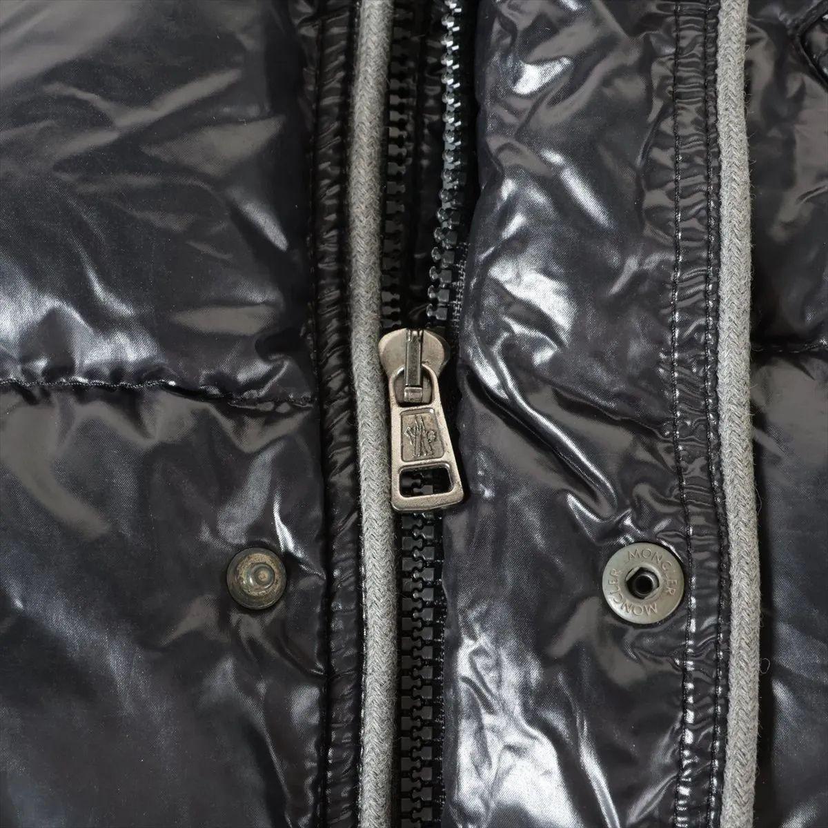 Moncler Nylon Down Jacket Black For Sale 1