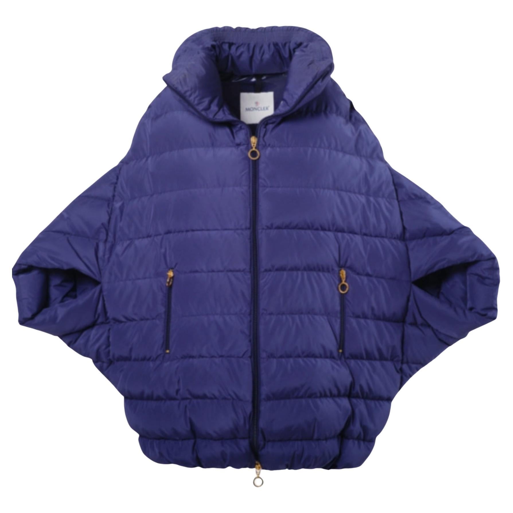 Moncler Oversized Down Jacket With Kimono Sleeves - '20s