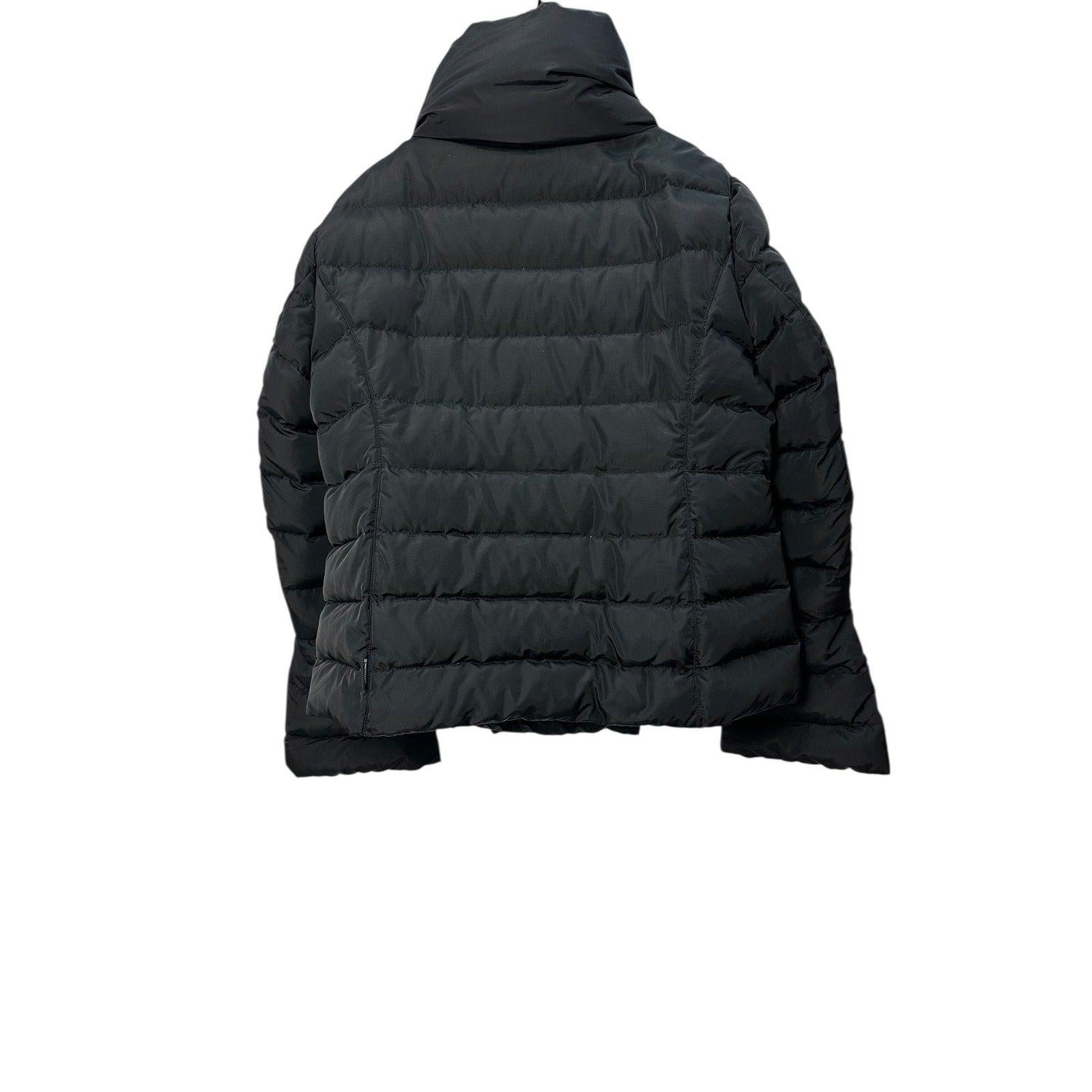 Nero Moncler Piumino Imbottito Sz.5 M. I. in vendita