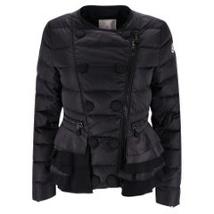 Moncler Peplum Detail Down Jacket
