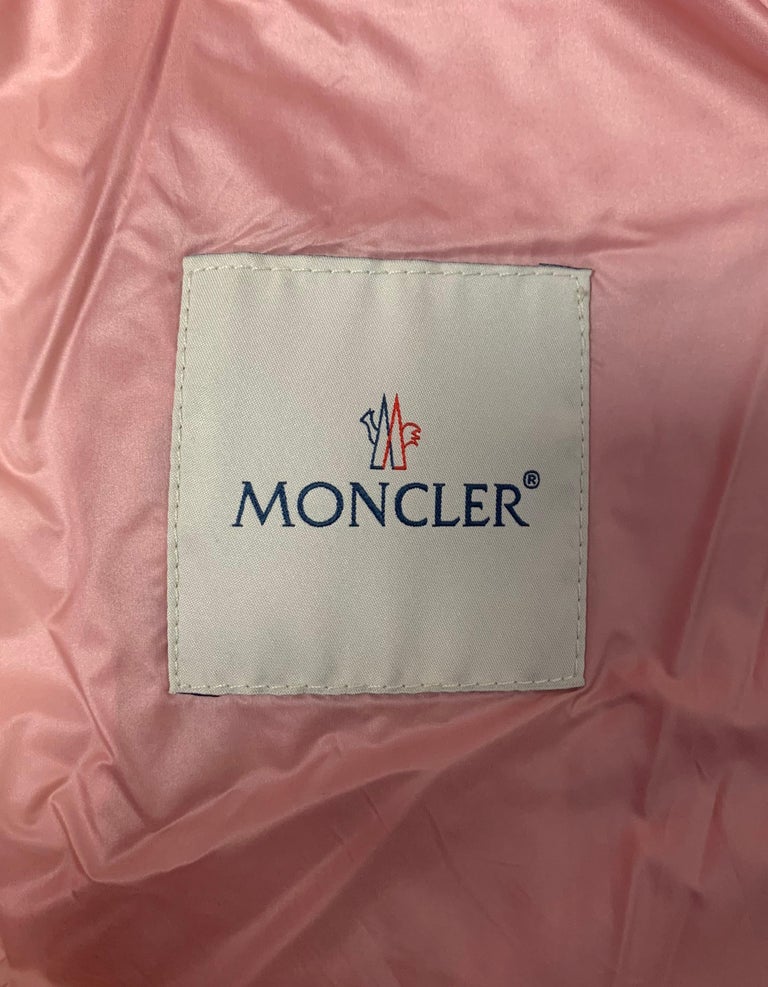 Moncler barbel pink discount