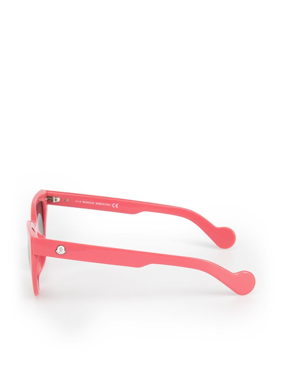 Women's Moncler Pink Cat Eye Gradient Sunglasses