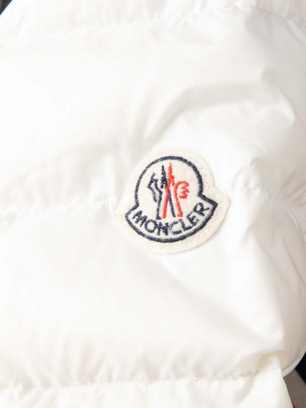 Moncler gesteppte Bomberjacke Größe XS Damen im Angebot