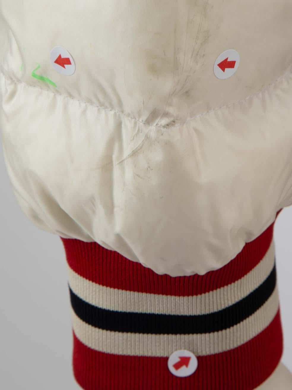 Moncler gesteppte Bomberjacke Größe XS im Angebot 2