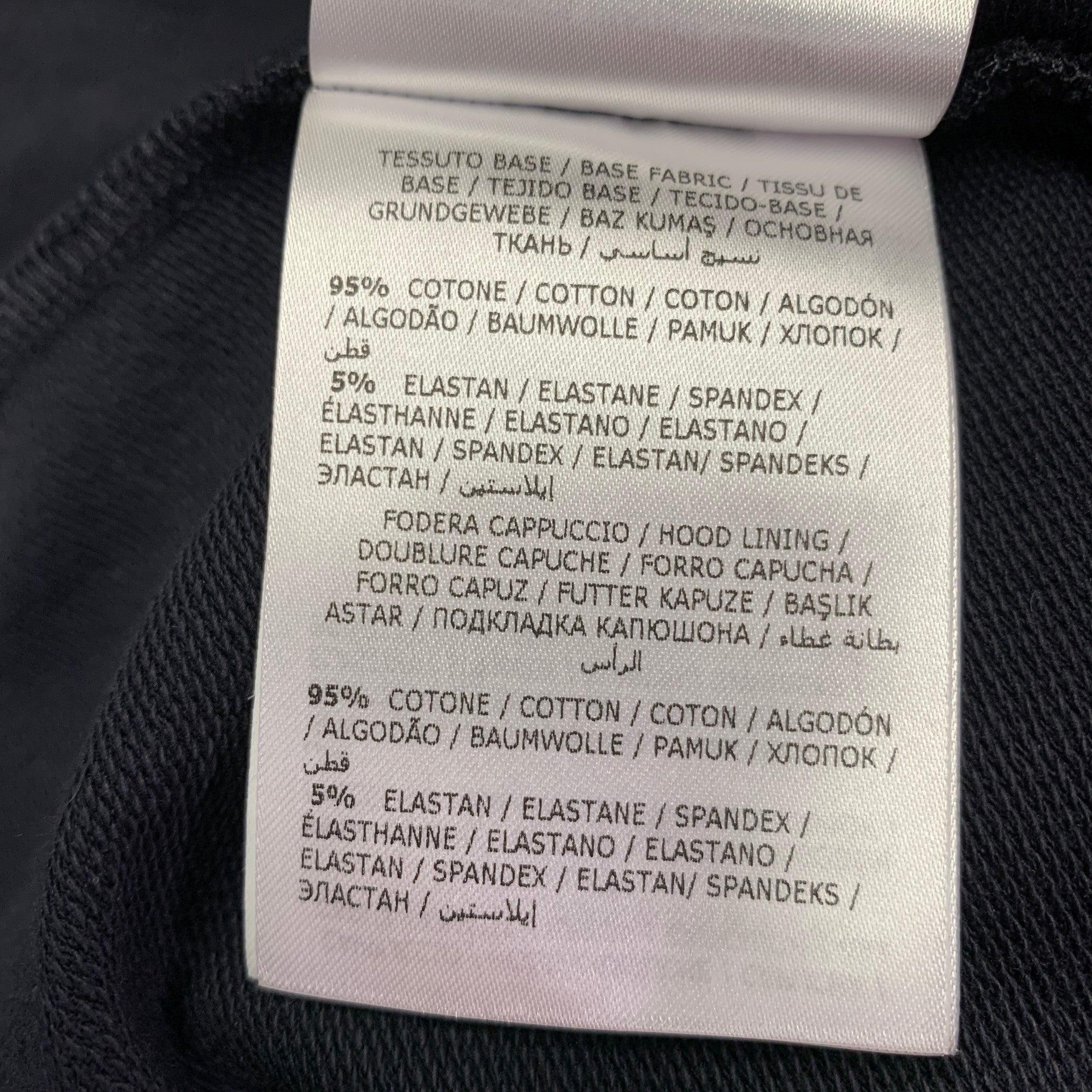 MONCLER Size S Navy Cotton Blend Hooded Jacket For Sale 6