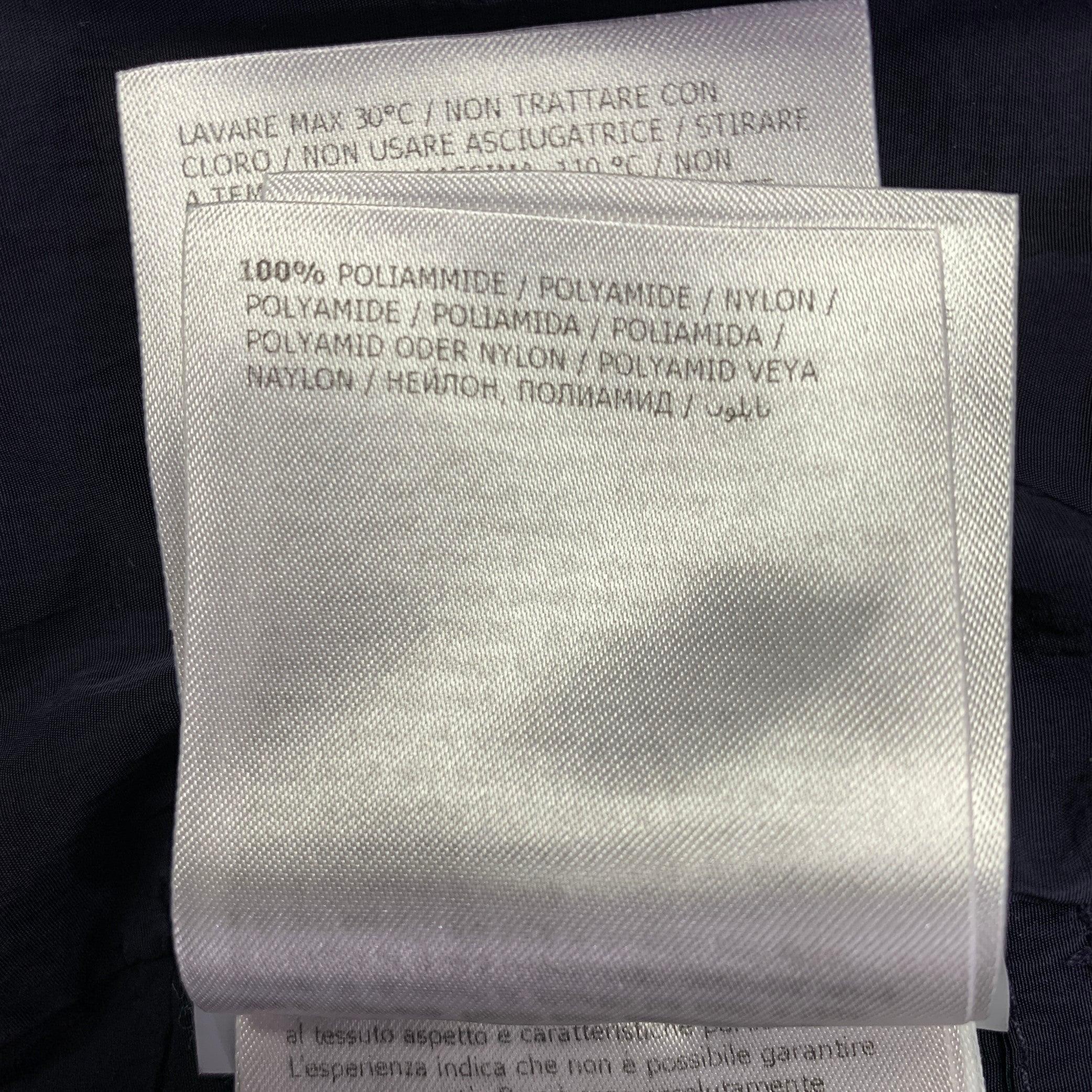 Moncler Taglia XXXL Giacca con Cappuccio in Poliammide Navy in vendita 2