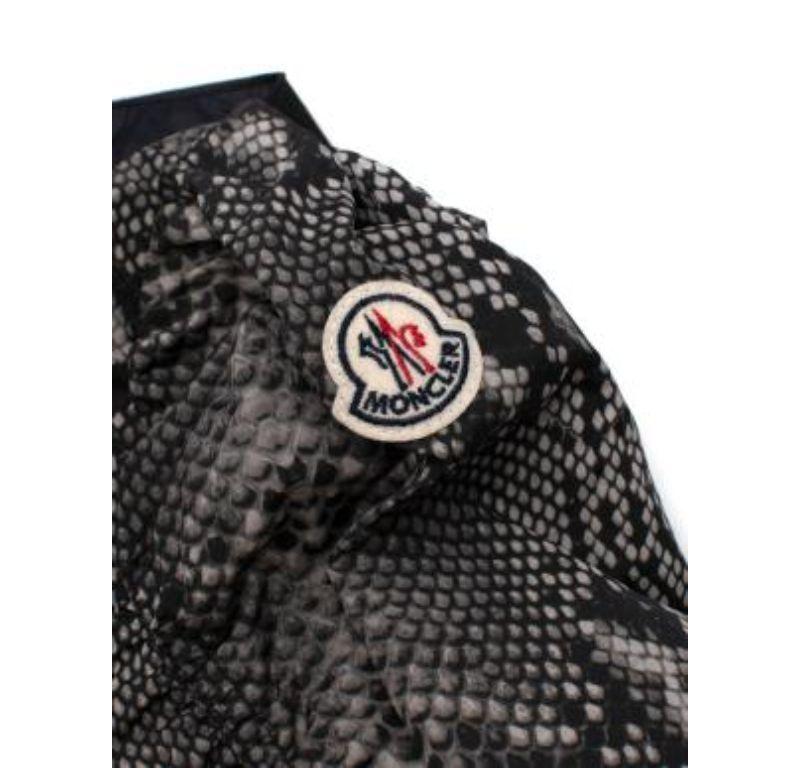 Moncler Snake Print Haneye Jacket For Sale 3