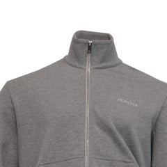 Chaqueta deportiva de Moncler de algodón gris