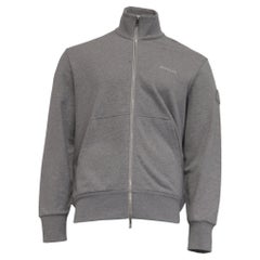 Chaqueta deportiva de Moncler de algodón gris