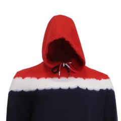 Sudadera con capucha de Moncler con efecto tie-dye, de algodón multicolor