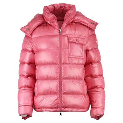 Moncler Narcissus Fox Fur Trimmed Wool Blend Duffle Coat For Sale at ...
