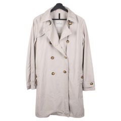 Moncler Vintage Women's Sand Coat Size 3-M, 100% Polyester, Excellent