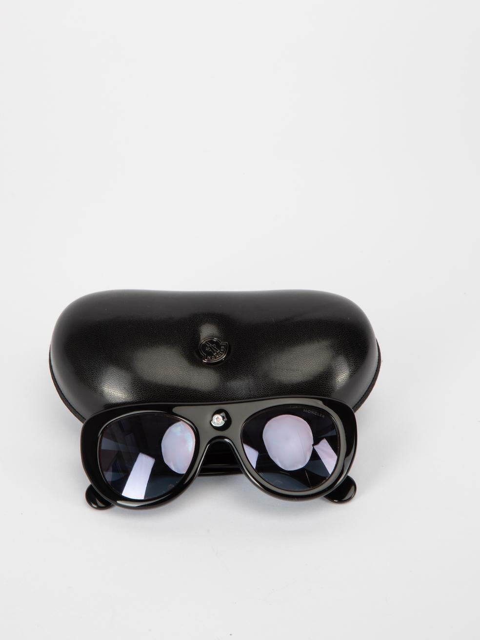Moncler Women's Black Snowcat Sunglasses 1