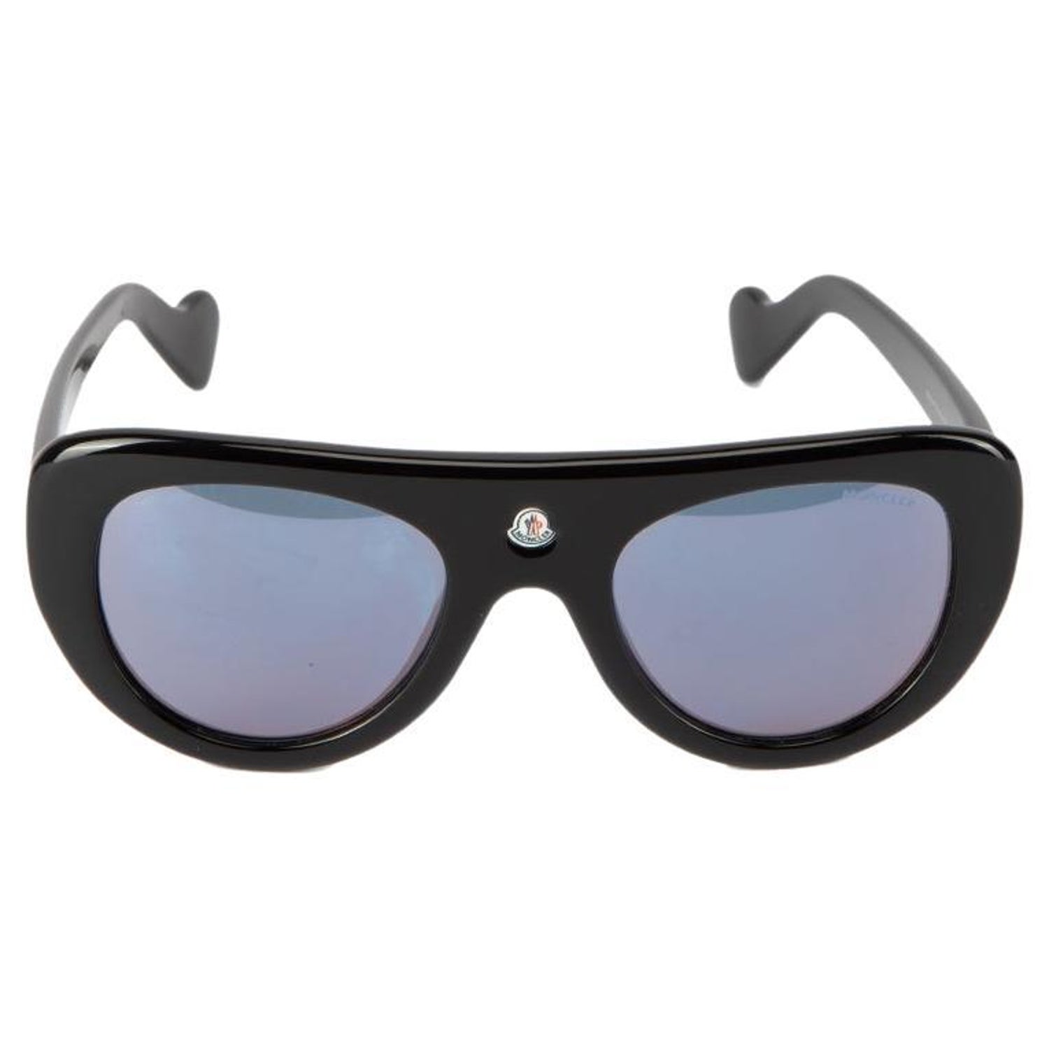 Hogan Women's Black Aviator Grey Lenses Sunglasses