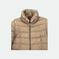 Moncler Women's Down Jacket Polyamide Size 1 Red Fraise