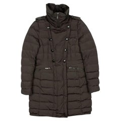 Moncler Women's H5045 Peuplier Coat 100% Polyamide Size 1 Winter Wear
