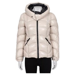Moncler Women's White Down Puffer Jacket - US 0/XXS
