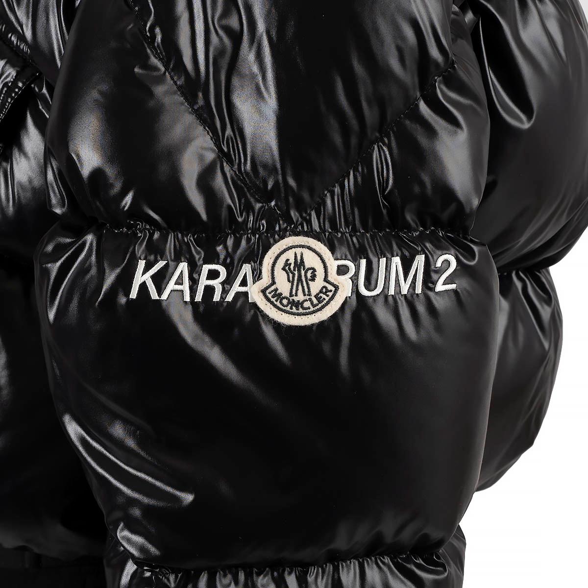 MONCLER x FRGMT noir 2022 IRVINIE CROPPED DOWN Puffer Jacket 1 S en vente 2