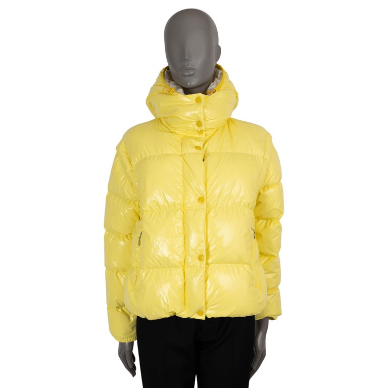 MONCLER yellow nylon 2023 MAULEON CONVERTIBLE DOWN PUFFER Vest