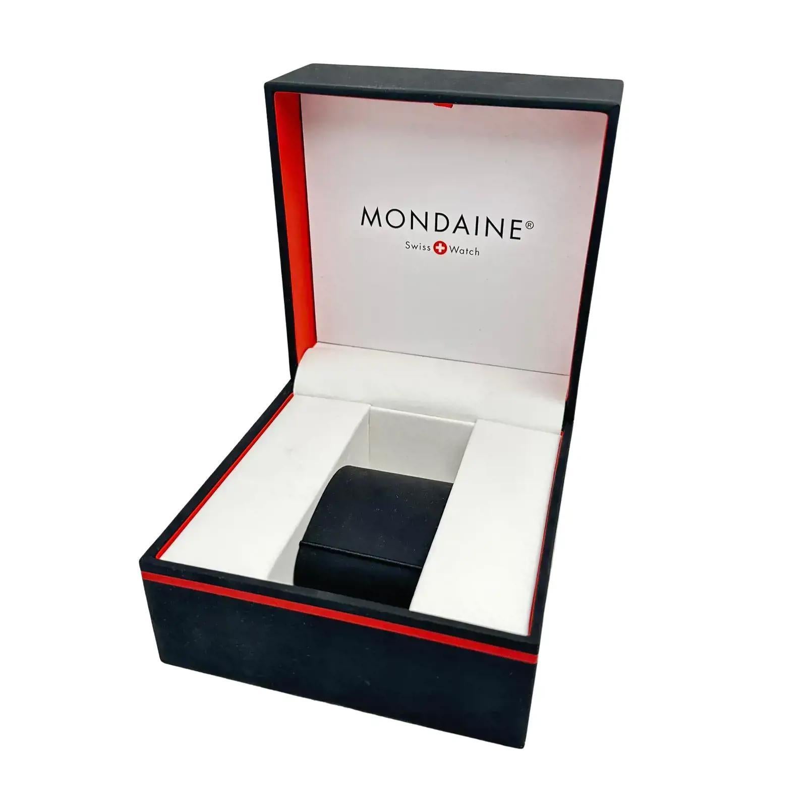 Mondaine Evo Big Day-Date Stahl- Automatik-Herrenuhr mit weißem Zifferblatt A132.30348.11SBB 2