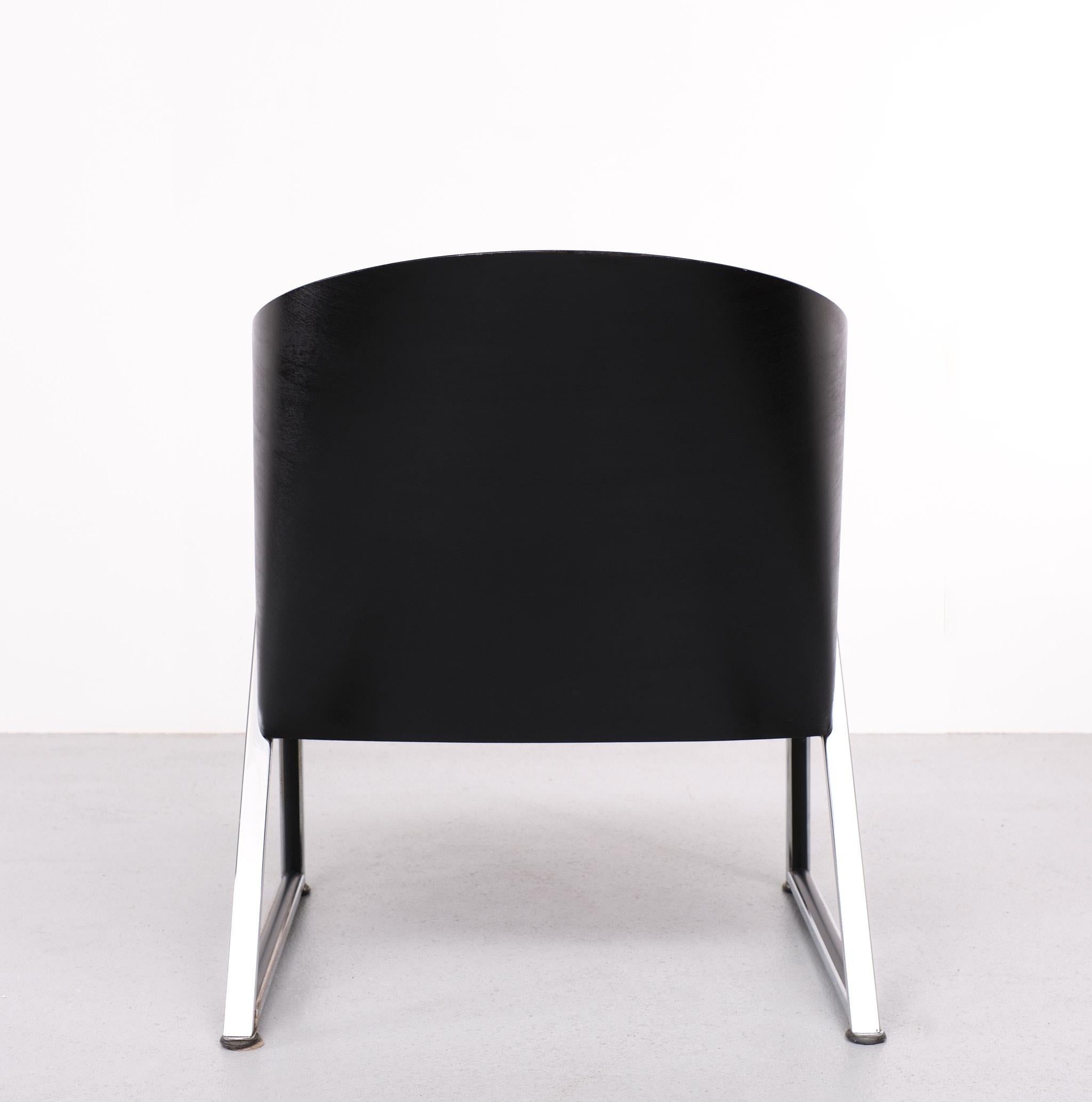 Post-Modern Mondi Soft Chair by Jouko Jarvisalo for Inno OY, Finland, 1980s