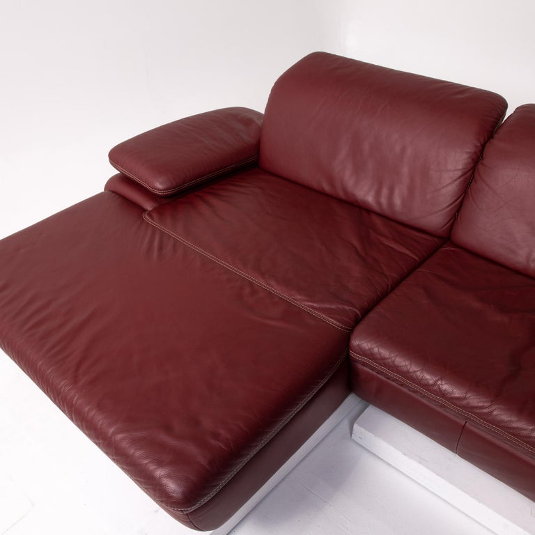 Mondo Clair Leather Corner Sofa, Contemporary Leather Corner Sofas Uk