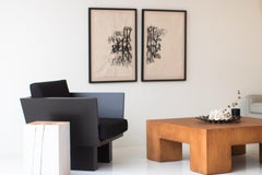 Tavolino da caffè moderno Mondo in acero