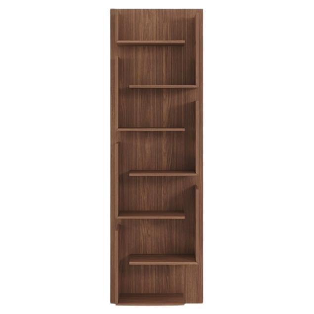 "Mondrian" Bookcase Bookshelf in natural wood